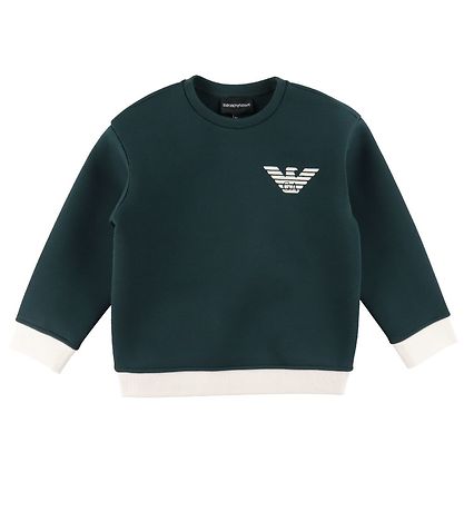 Emporio Armani Blouse - Green Gables w. White