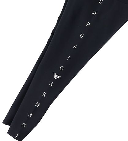 Emporio Armani Leggings - Black w. White