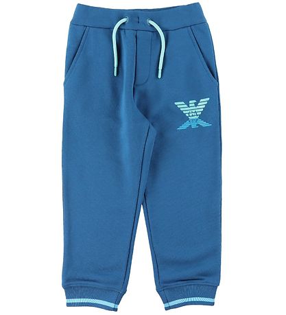 Emporio Armani Sweatpants - Moroccan Blue Emporio Armani Sweatpants - Moroccan Blue