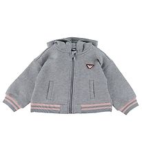 Gilet Emporio Armani - Gris Chiné av. Rose