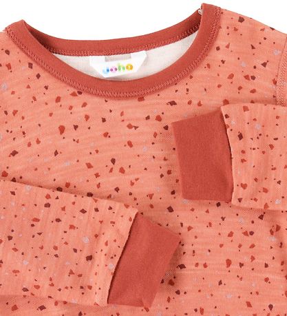 Joha Blouse - Wool/Bamboo - Orange Joha Blouse - Wool/Bamboo - Orange