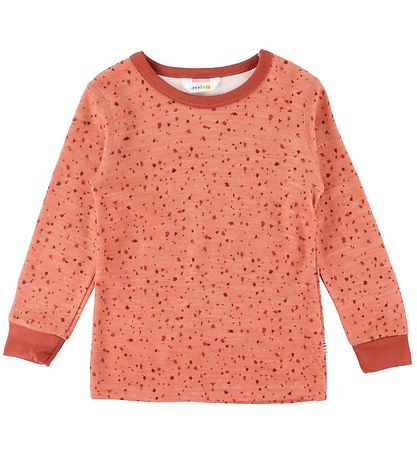 Joha Blouse - Wool/Bamboo - Orange Joha Blouse - Wool/Bamboo - Orange