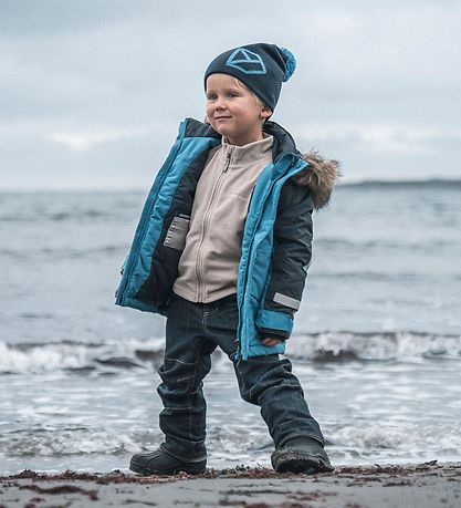 Bonnet en Tricot Didriksons - Dropi - Marine Bonnet en Tricot Didriksons - Dropi - Marine