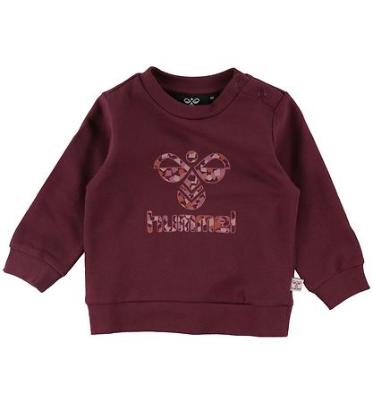 Hummel Sweatshirt - HmlLime - Windsor Wine Hummel Sweatshirt - HmlLime - Windsor Wine