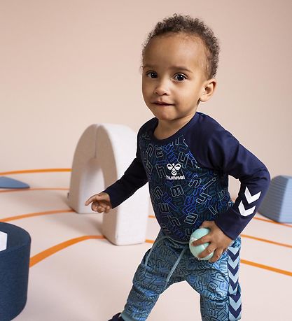 Hummel Bodysuit l/s - hmlOlly - Black Iris Hummel Bodysuit l/s - hmlOlly - Black Iris