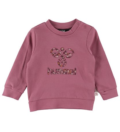 Sweat-shirt Hummel - HmlLime - Déco Rose Sweat-shirt Hummel - HmlLime - Déco Rose