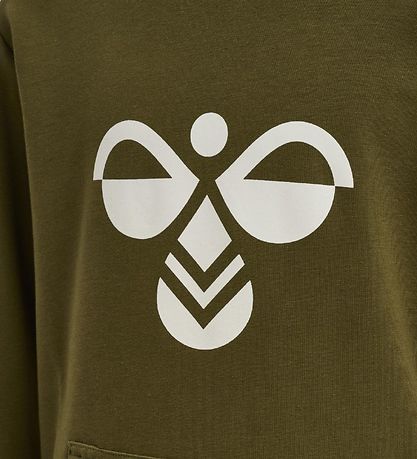 Hummel Hoodie - hmlCuatro - Dark Olive