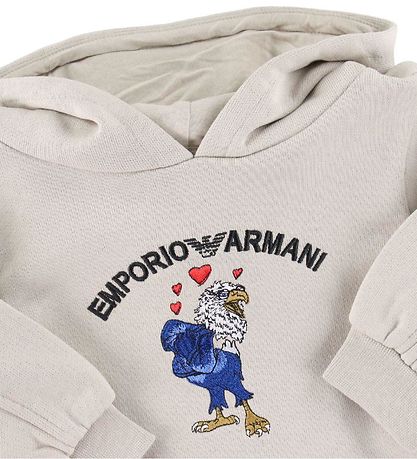 Robe en Molleton Emporio Armani - Argent Cloud av. Aigle