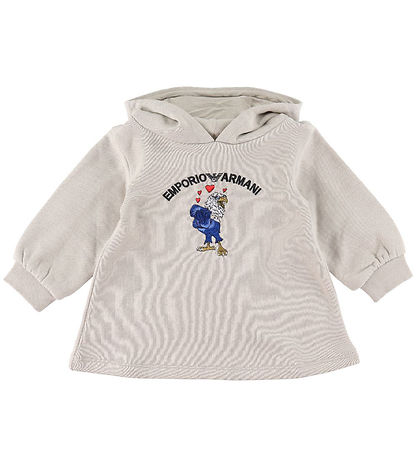 Robe en Molleton Emporio Armani - Argent Cloud av. Aigle