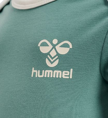 Hummel Bodysuit l/s - hmlMaule - Mineral Blue