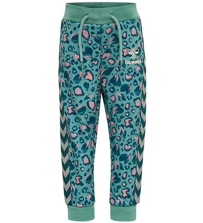 Hummel Trousers - hmlOlympia - Mineral Blue