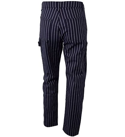 Hound Trousers - Striped - Navy