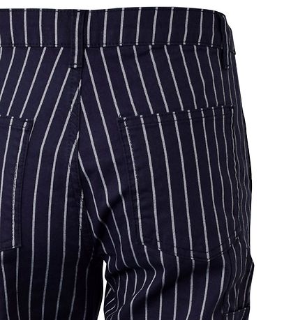 Hound Trousers - Striped - Navy