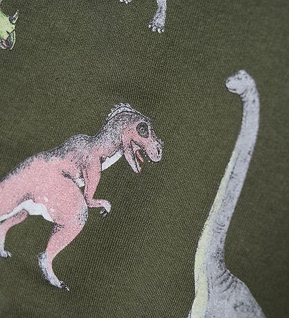 Minymo Sweatpants - Liningest Night w. Dinosaur