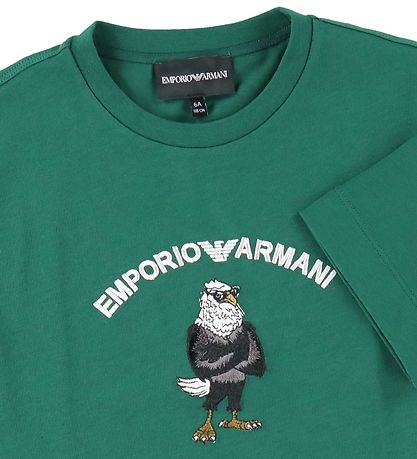 Emporio Armani T-shirt - Evergreen m. Örn