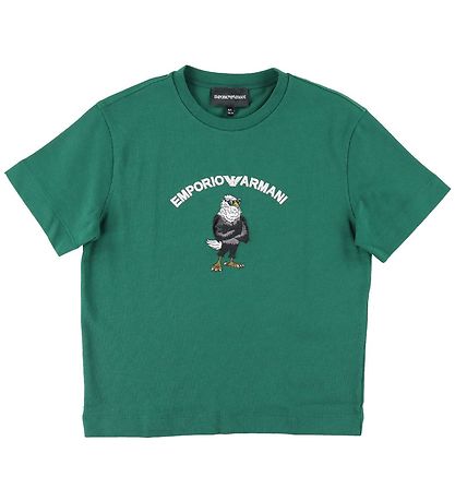 Emporio Armani T-shirt - Evergreen m. Örn