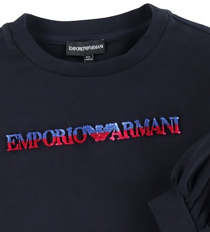 Emporio Armani Blouse - Blue Navy w. Velvet