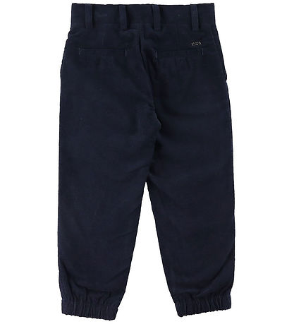 Emporio Armani Corduroy Trousers - Blue Navy