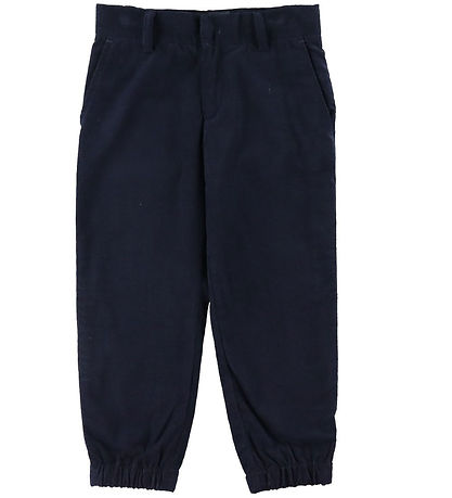 Emporio Armani Corduroy Trousers - Blue Navy Emporio Armani Corduroy Trousers - Blue Navy