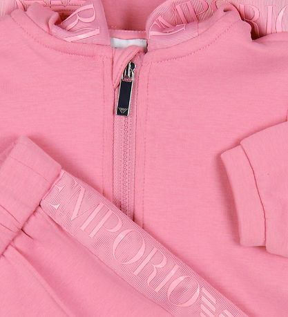 Emporio Armani 바지/가디건 - 플라밍고 포함 로고 스트라이프