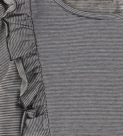 Add to Bag Blouse - Black w. Stripes Add to Bag Blouse - Black w. Stripes