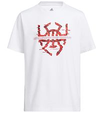 adidas Originals T-paita - Y D.O.N - Valkoinen adidas Originals T-paita - Y D.O.N - Valkoinen