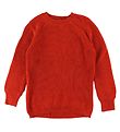 Add to Bag Bluse - Strick - Gebranntes Rot