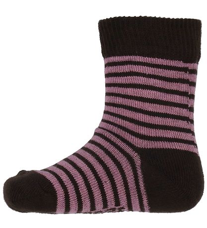 Minymo Socks - 5-Pack - Ochid Haze w. Pattern Minymo Socks - 5-Pack - Ochid Haze w. Pattern