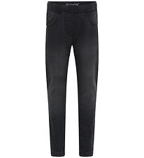 Minymo Jegging - Slim Fit - Grey Black Minymo Jegging - Slim Fit - Grey Black