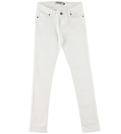 Jeans Add to Bag - Off White Jeans Add to Bag - Off White