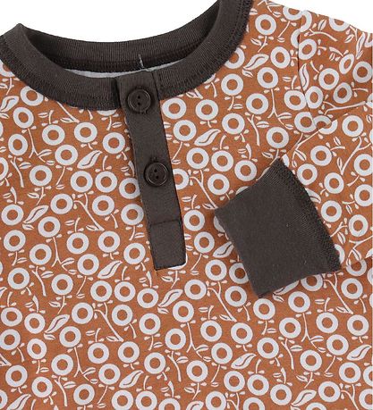 Katvig Nightdress - Brown w. Apples Katvig Nightdress - Brown w. Apples