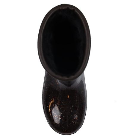 Petit by Sofie Schnoor Rubber Boots w. Lining - Brown w. Glitter