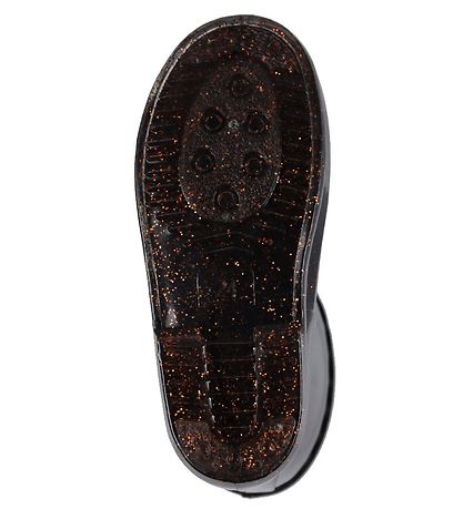 Petit by Sofie Schnoor Rubber Boots w. Lining - Brown w. Glitter