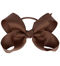 Little Wonders Haarelastiek - Lucca - 5 cm - Black Koffie Little Wonders Haarelastiek - Lucca - 5 cm - Black Koffie
