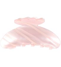 By Stær Haarclip - Asta - 10x5 cm - Pastel Rose Strepen