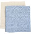 Linges en tissu Fixoni - 2 Pack - 70x70 cm - Ashley Blue