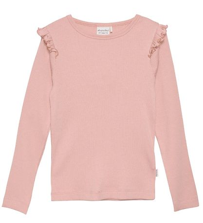 Minymo Blússa - Rib - Misty Rose