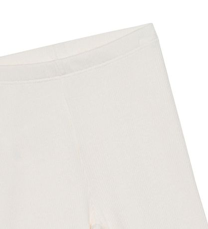 Minymo Leggings - Rib - Seedpearl Minymo Leggings - Rib - Seedpearl