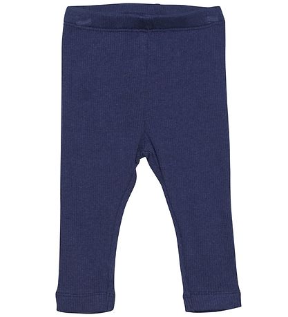 Minymo Leggings - Rib - Dark Navy Minymo Leggings - Rib - Dark Navy