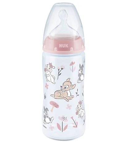 Nuk Babyflaske - First Choice+ - 300ml - Bambi Nuk Babyflaske - First Choice+ - 300ml - Bambi