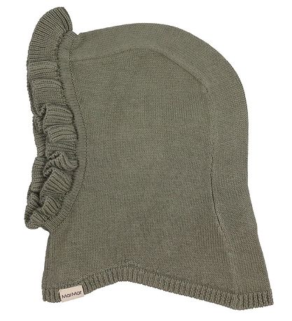 MarMar Balaclava - Strikket - Anilla - 1-lag - Ull - Light Mos MarMar Balaclava - Strikket - Anilla - 1-lag - Ull - Light Mos