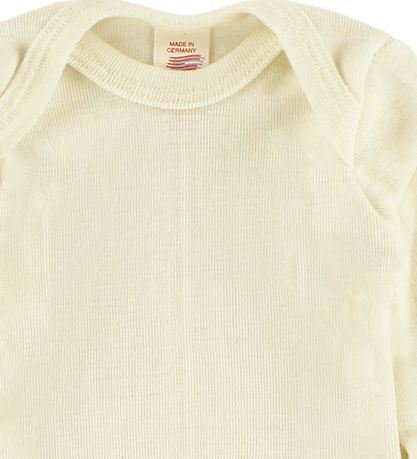 Engel Bodysuit L/æ - Wool - Natural