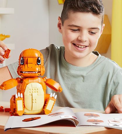 MEGA Pokemon figure - Jumbo Charmander - 750 Parts MEGA Pokemon figure - Jumbo Charmander - 750 Parts