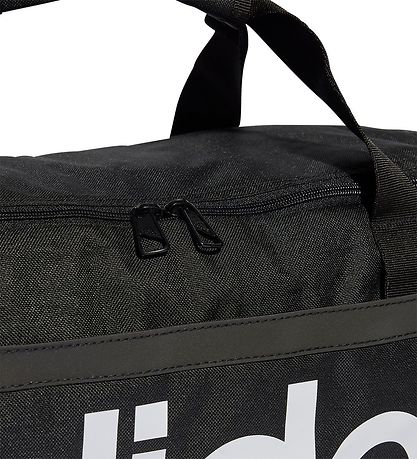 adidas Performance Bag - Linear Duffel S - Black/White adidas Performance Bag - Linear Duffel S - Black/White