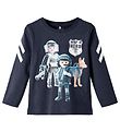 Name It Blouse - NmmDohn Playmobil - Dark Sapphire