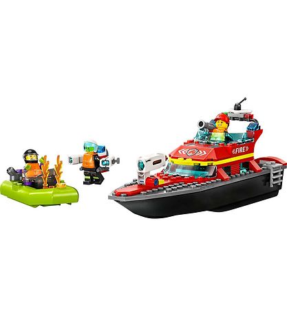 LEGO® City - Fire Rescue Boat 60373 - 144 Parts