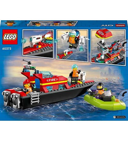 LEGO® City - Fire Rescue Boat 60373 - 144 Parts