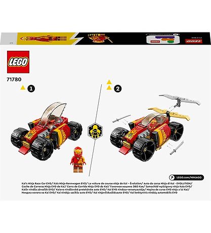 LEGO® Ninjago - Kai's Ninja Race Car EVO 71780 - 94 Parts