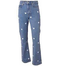 Jeans Hound - Heart Imprimé Denim - Bleu Jeans Hound - Heart Imprimé Denim - Bleu