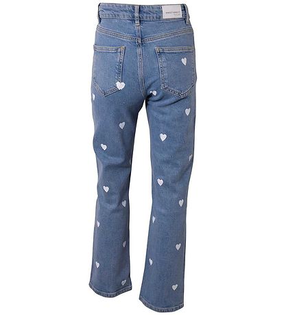 Hound Jeans - Heart Printed Denim - Blue